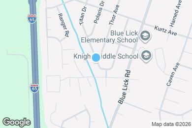 Map image of the property - 9824 Titan Dr
