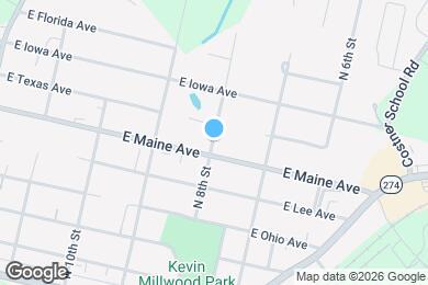 Map image of the property - 612 N 8th St