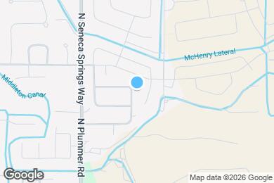 Map image of the property - 884 N Garnet Creek Ave