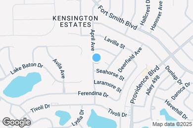 Map image of the property - 1555 April Ave