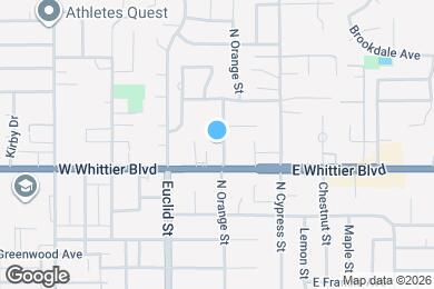 Map image of the property - 841 N Orange St