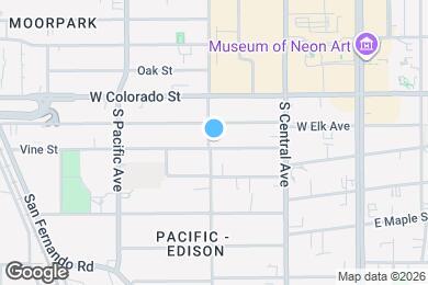 Map image of the property - 367 Vine St