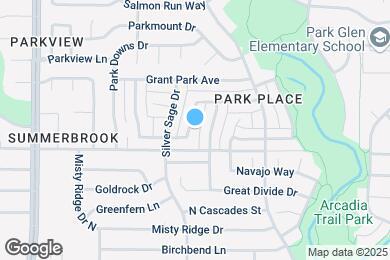Map image of the property - 4716 Park Bend Dr