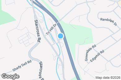 Map image of the property - 1436 S Duke St