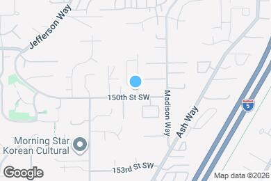 Map image of the property - 14926 16th Ave W