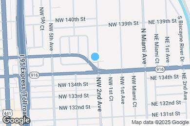 Map image of the property - 13560 NW 2nd Ave