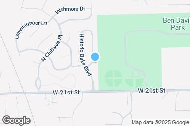 Map image of the property - 2215 Rolling Oak Dr