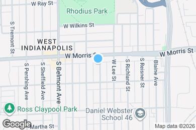 Map image of the property - 1214 Shepard St