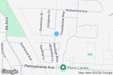 Map image of the property - 566 Presidential Way