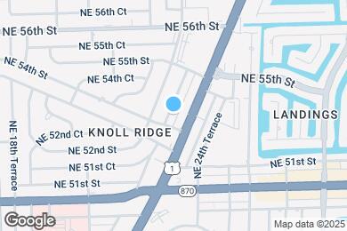 Map image of the property - 5410 NE 22nd Terrace