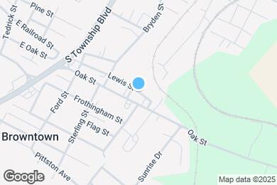 Map image of the property - 164 Oak St