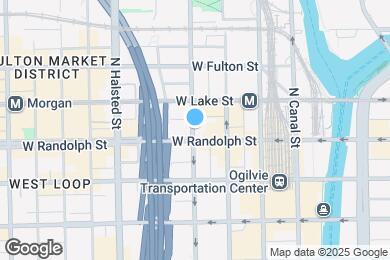 Map image of the property - 163 N Desplaines St