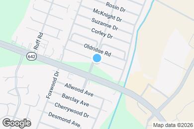 Map image of the property - The Row at Forest Hills