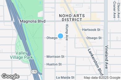 Map image of the property - Otsego Noho Apartments