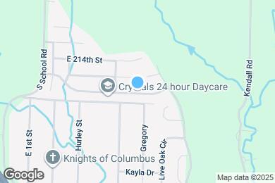 Map image of the property - 12208 White Oak St