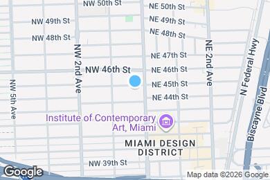 Map image of the property - 30 NW 45th St
