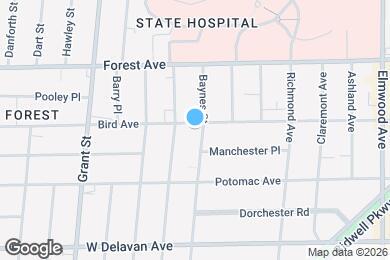 Map image of the property - 374 Baynes St