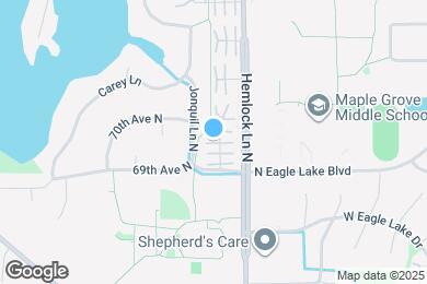 Map image of the property - 6941 Ives Ln N