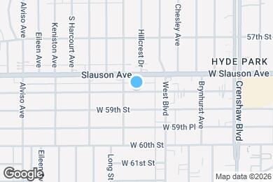 Map image of the property - 3653 W 58th Pl
