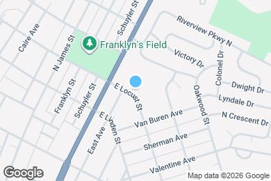 Map image of the property - 419 E Locust St