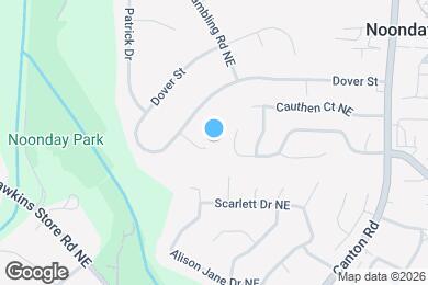 Map image of the property - 737 Starcrest Ln NE
