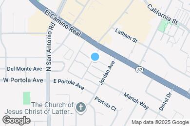 Map image of the property - 854 Jordan Ave