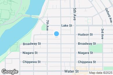 Map image of the property - 615 Hudson St