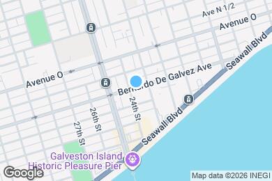 Map image of the property - 2317 Bernardo De Galvez Ave