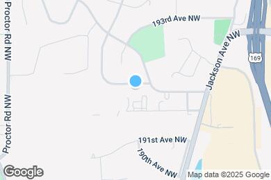 Map image of the property - 11884 192nd Ave NW