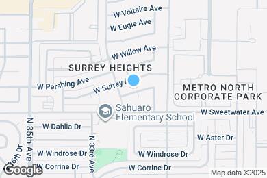 Map image of the property - 3202 W Wood Dr