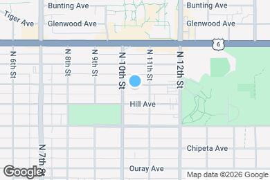 Map image of the property - 1023 Teller Ave