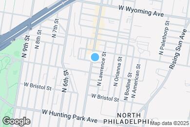 Map image of the property - 4425 N 5th St