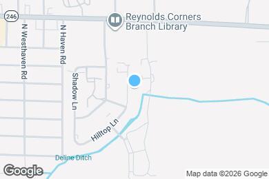 Map image of the property - 1010 Hilltop Ln