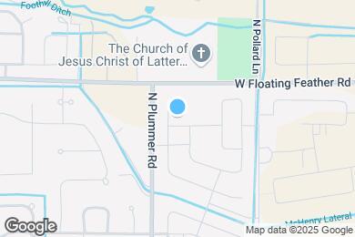 Map image of the property - 9508 W Shumard St