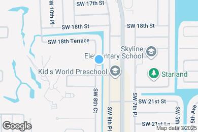 Map image of the property - 1919 SW 8th Ct