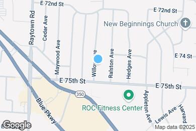 Map image of the property - 7415 Willow Ave