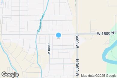 Map image of the property - 3715 W 1480 N