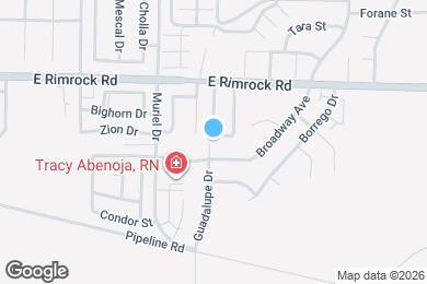 Map image of the property - 1100 Bryce Ln