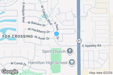 Map image of the property - 3410 S Sunland Dr