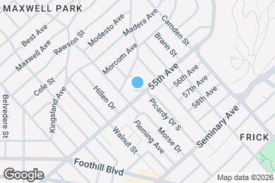 Map image of the property - 2837 55th Ave