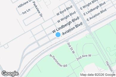 Map image of the property - 410 W Aviation Blvd