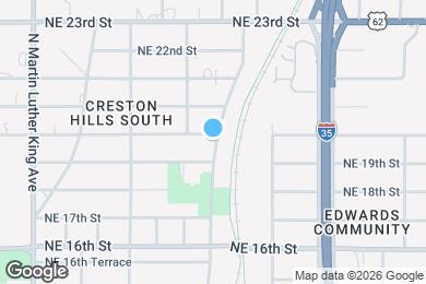 Map image of the property - 2017 Miramar Blvd