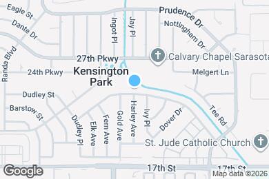 Map image of the property - 3701 Schwalbe Dr