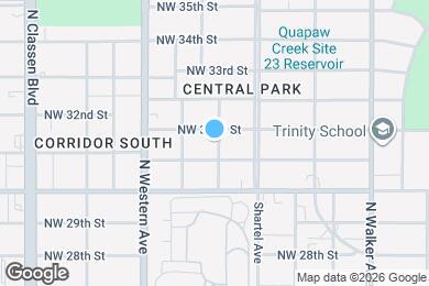 Map image of the property - 3215 N Francis Ave