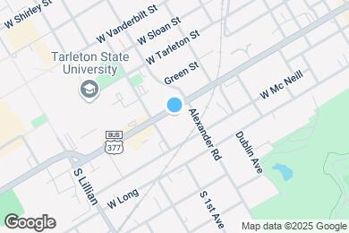 Map image of the property - The Edge on Washington