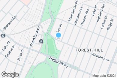 Map image of the property - Forest Hill Terrace