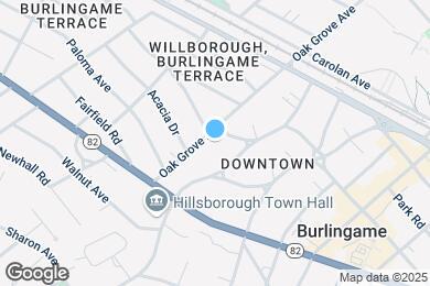 Map image of the property - 1405 Oak Grove Ave