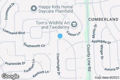 Map image of the property - 1844 Courtwright Dr