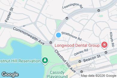 Map image of the property - 1860 Commonwealth Ave