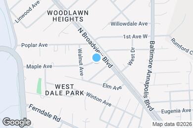 Map image of the property - 103 Maple Ave